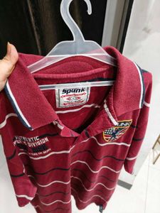 Striped Polo T-Shirt