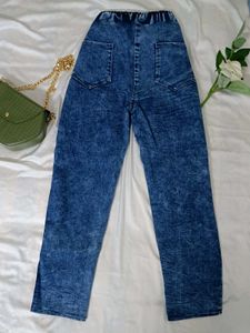 Straight Fit Denim Pants