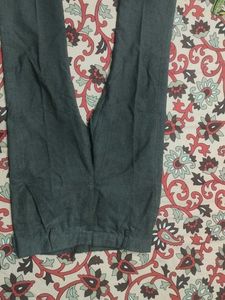 Men's Gray Straight Leg Trousers