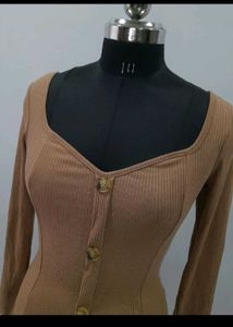 Shein Body Fit Sweetheart Neckline Pretty Top
