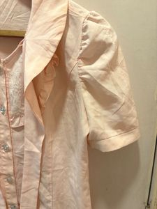 Vintage-Style Beautiful Pink Top