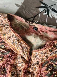 Floral Print Kurta