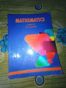 I am selling RD Sharma of class 7