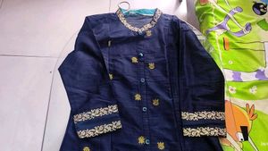 Chanderi Cotton Kurta