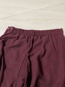 🚨Beautiful Burgundy Coloured Pallazo Kurta Set🚨
