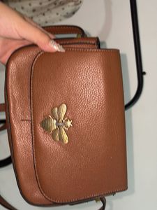 Accessorize London Women&#39;s Brown Crossbody Bag