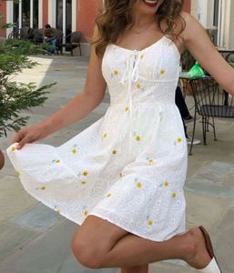 Urbanic Daisy Eyelet Sundress