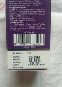 30₹offThe Derma Co 10% Niacinamide Face Serum