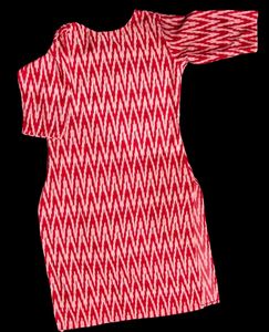 Red Print Kurtis - Set of 2