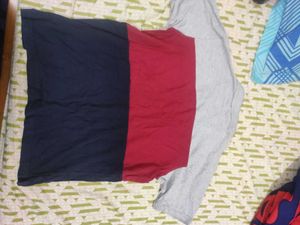 Large Color Blocked Polo T-Shirt