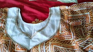 Patterned Midi Dress