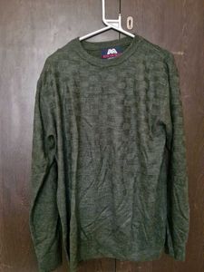 Green Knit Pullover