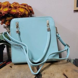 Blue Wide Bag