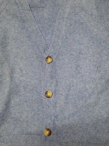 Light Souffle Yarn Long Sleeve Cardigan