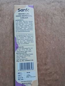 Sanfe Bikini Hair Removal Cream