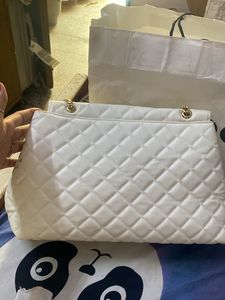 Lavie White Quilted Handbag
