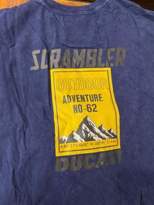 Ducati Scrambler Adventure Tee Brand New