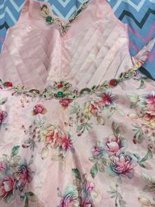 Elegant Floral Ethnic Gown