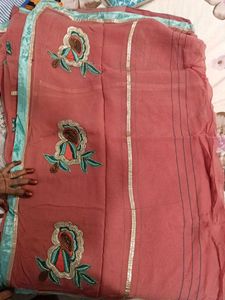 Pink Saree Fashionables