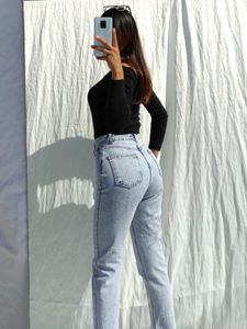 Trendyol Blue Mom Denim Jean