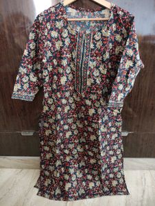 Floral Print Kurta