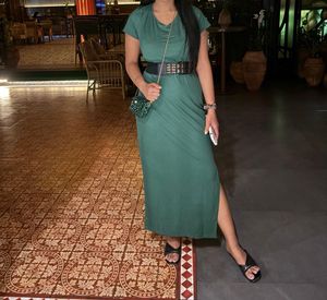 urbanic green bodycon dress