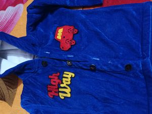 Blue Unisex Baby&#39;swintersuit