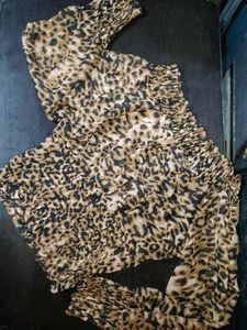 Animal Print Top
