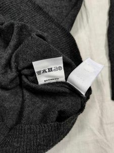 Allen Solly Gray V-neck Sweater