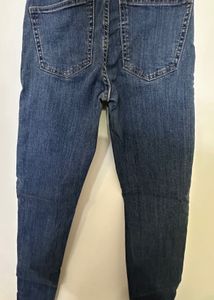 MANGO Classic Blue Skinny Jeans (ELSA)