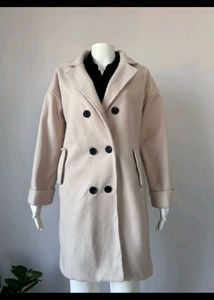 Elegant Beige Overcoat