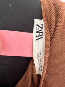 Zara Brown Top
