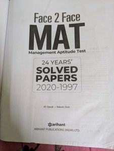 📚COMBO OF MANAGEMENT APTITUDE TEST BOOKS 📚