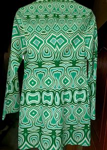 Mango Green Dress