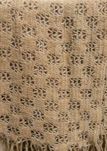 Beige Patterned shawl