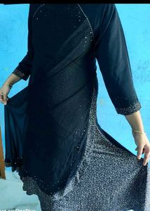 Elegant Black Embellished