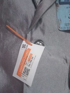 Jeeco Gray Blazer With Shirt And Pant Attached