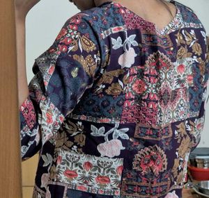 Boho Block Print Kurta – Elegant &amp; Comfortable