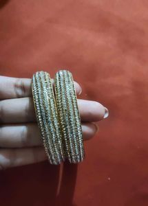 Traditional Gold Plated ✨ Bangle Set For Women👸