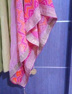 Olive Green Anarkali Suit
