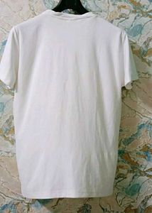 Graphic Print White T-Shirt