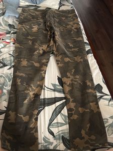 Camo Print Jeans