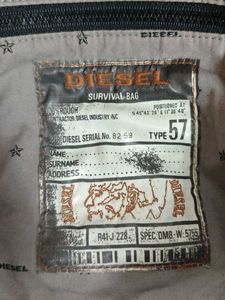 Authentic Diesel Duffle Bag