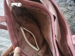 TWO WOMAN BRANDED LEATHER HANDBAGS