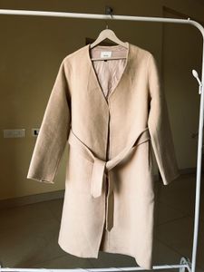 Elegant Beige handmade Trench Coat