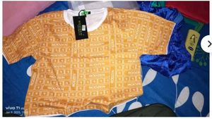 Printed Crop Top