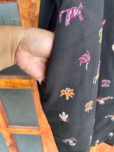 Loose Floral Dress