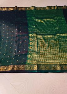 Cotton Blend Pure Gadwal Saree