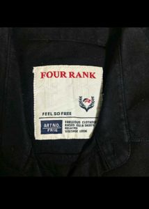 Combo Of Black Shirt And Blue Jeans