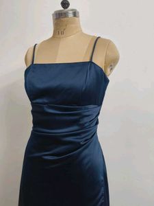 Elegant Navy Blue Dress